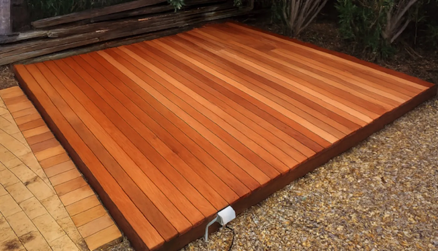 Fresh hardwood timber deck with premium finish - Expert Gold Coast outdoor construction by Artisan Home Maintenance